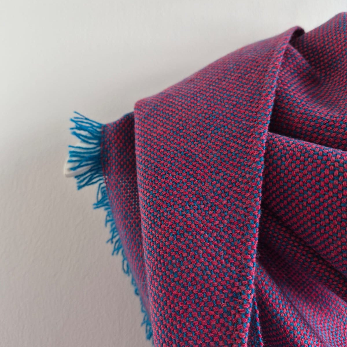 Silky Plain Weave large triangle scarf
