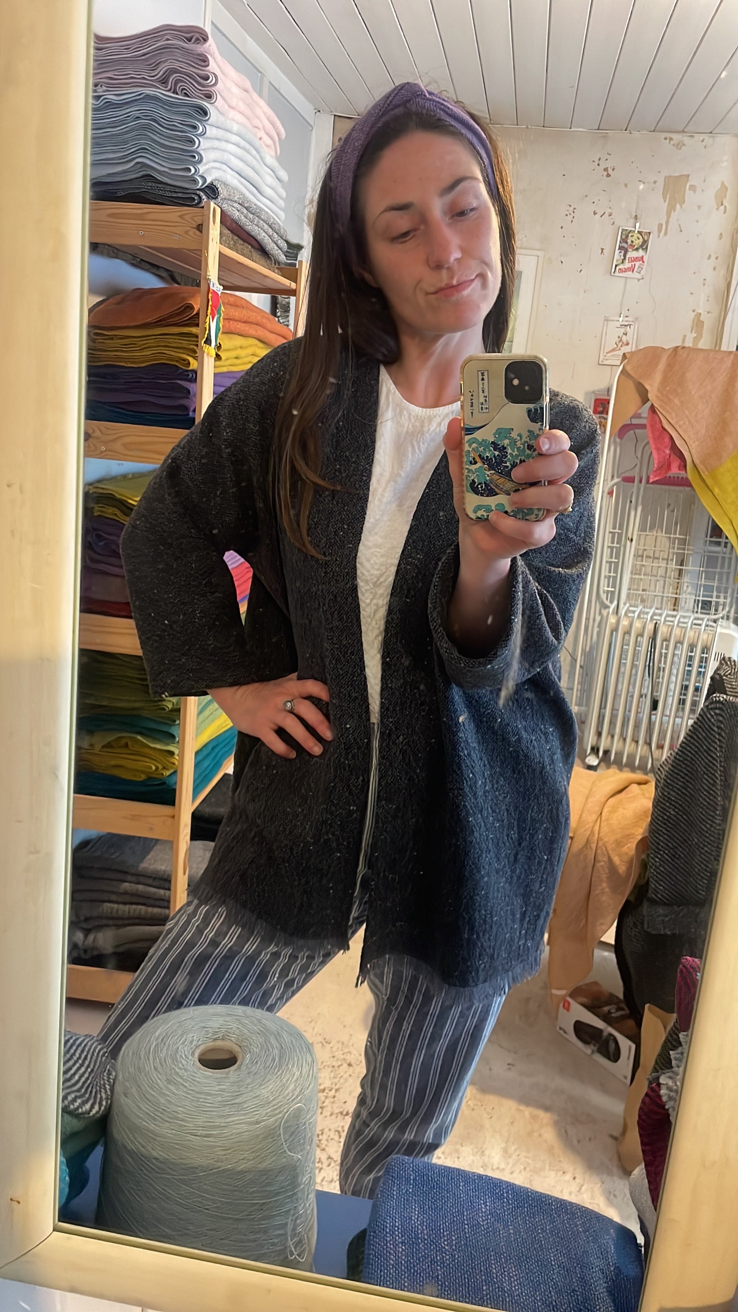 Tweedy weave - jacket cardi