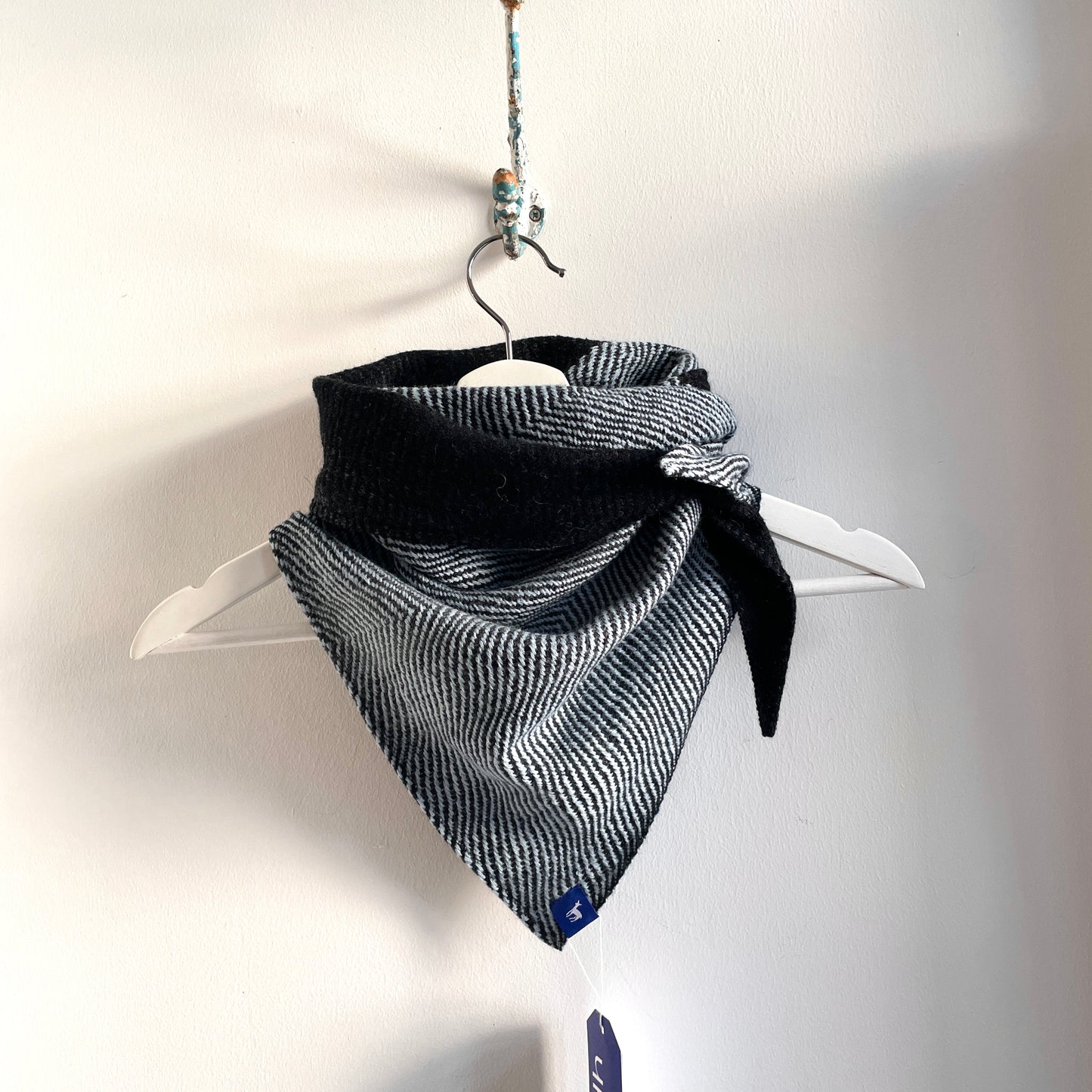 Medium Silky Dark Twill Triangle Scarves
