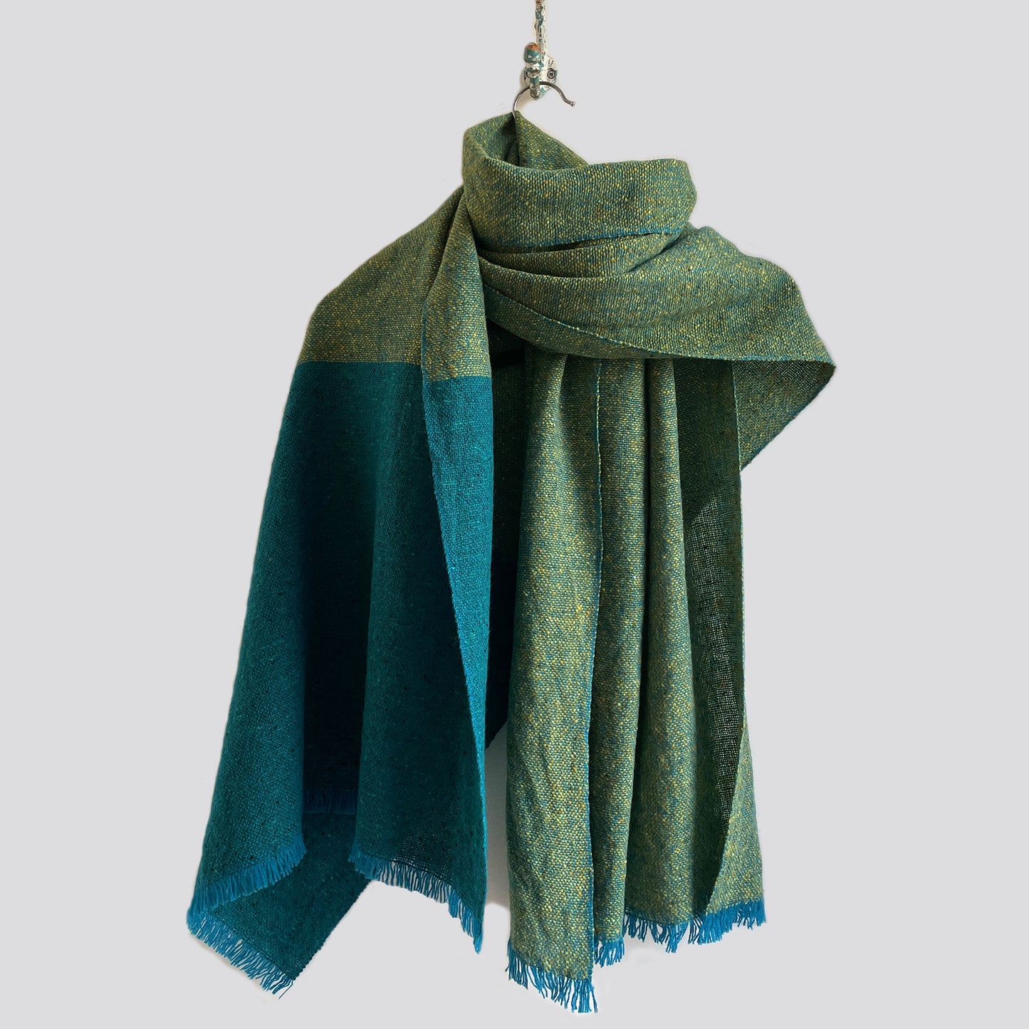 Plain Weave Fleck large scarf/shawl