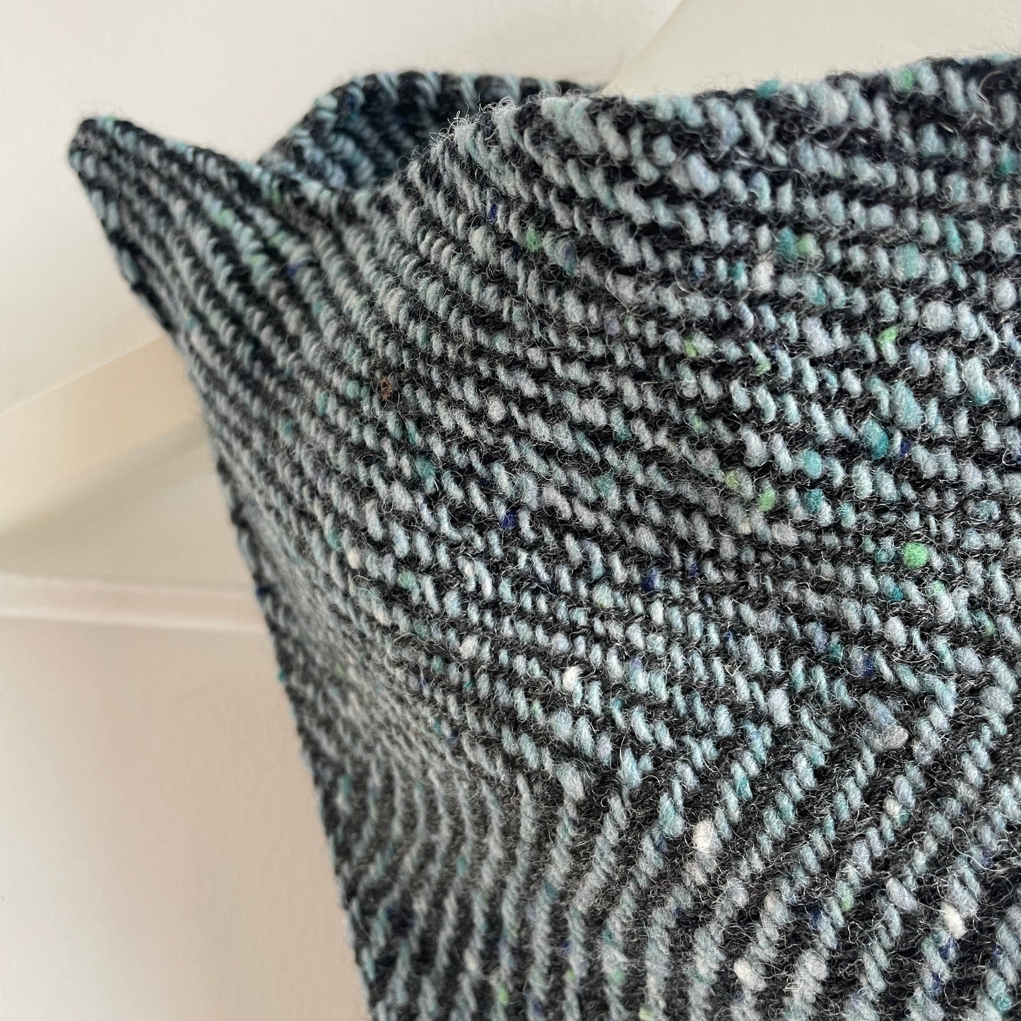 Small Fleck Dark Twill Triangle Scarves