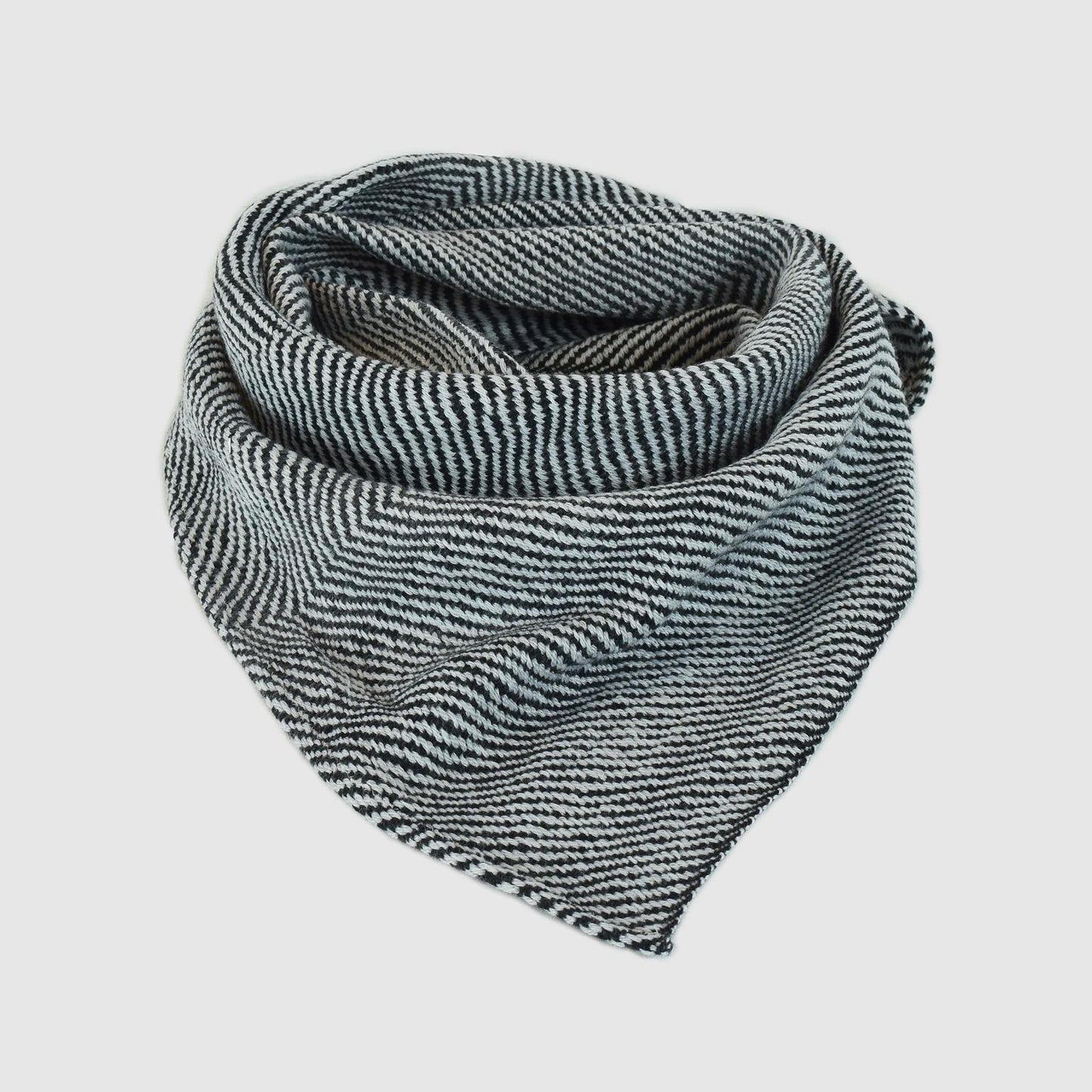 Medium Silky Dark Twill Triangle Scarves