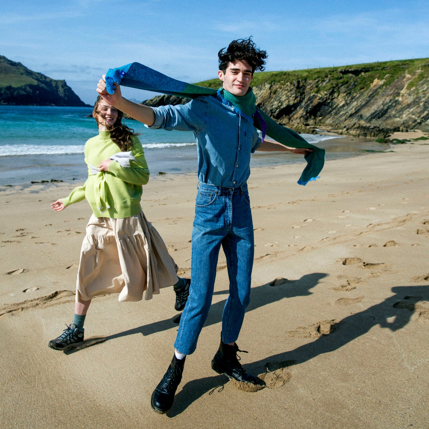 Blue range - Plain weave