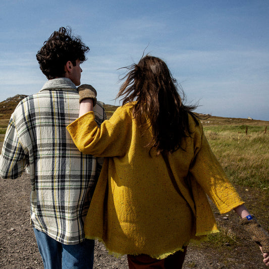 Tweedy weave - jacket cardi