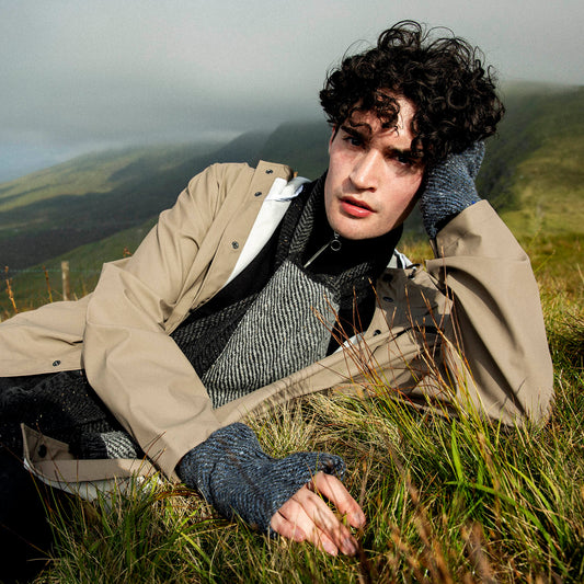 Dark herringbone range