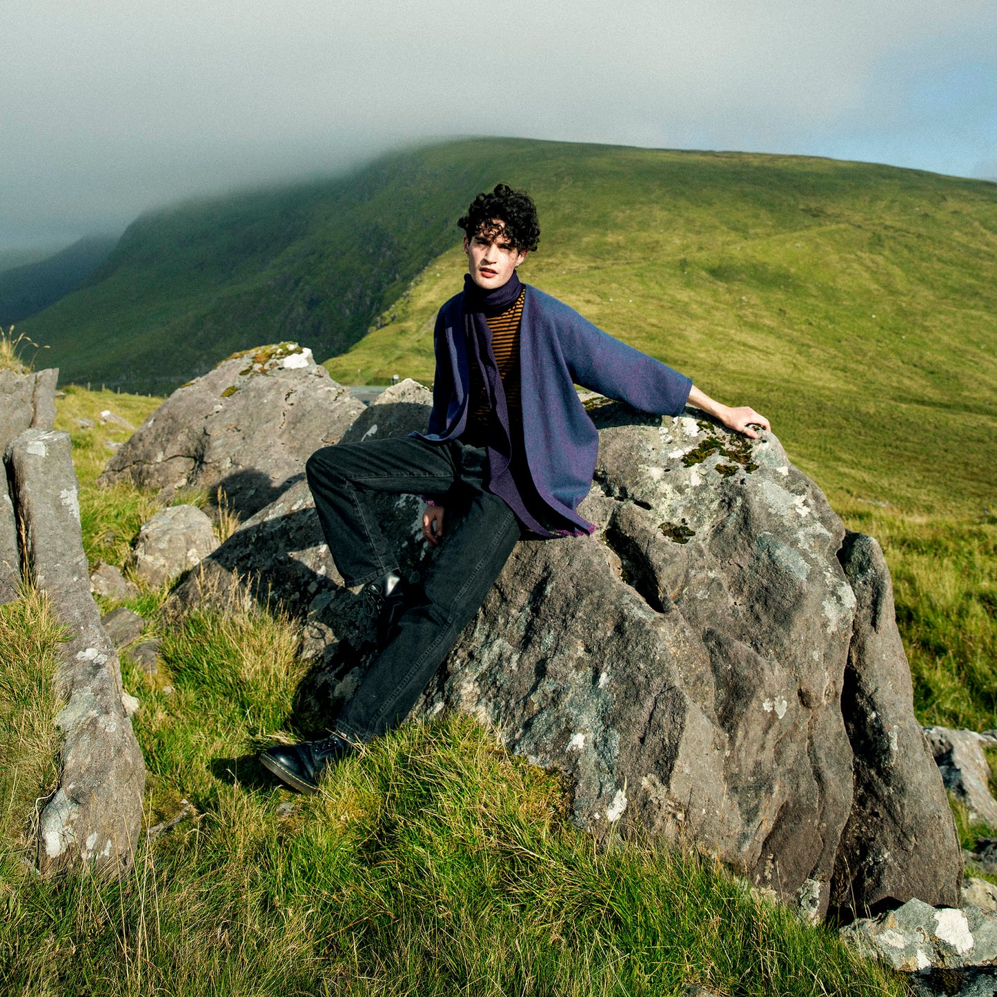 Silky weave - jacket cardi