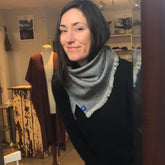 Medium Pure Merino Lambswool Twill Triangle Scarves