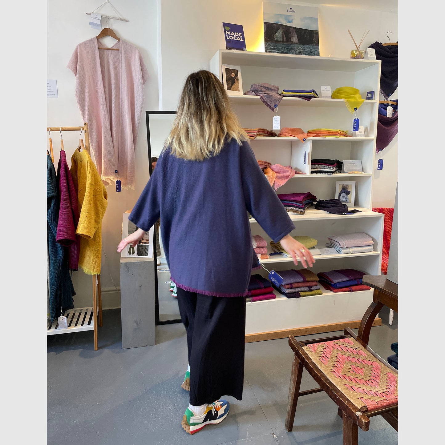 Silky weave - jacket cardi