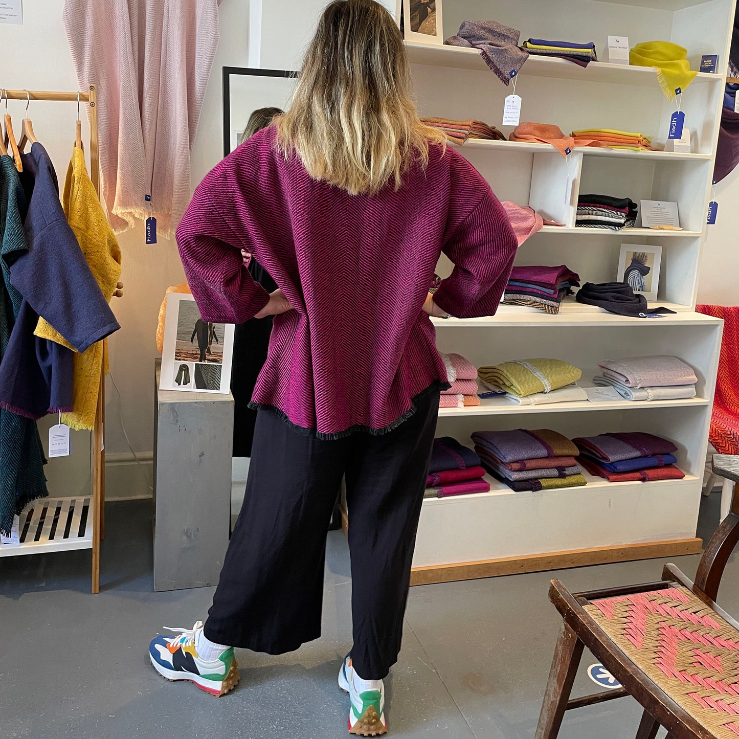 Silky weave - jacket cardi