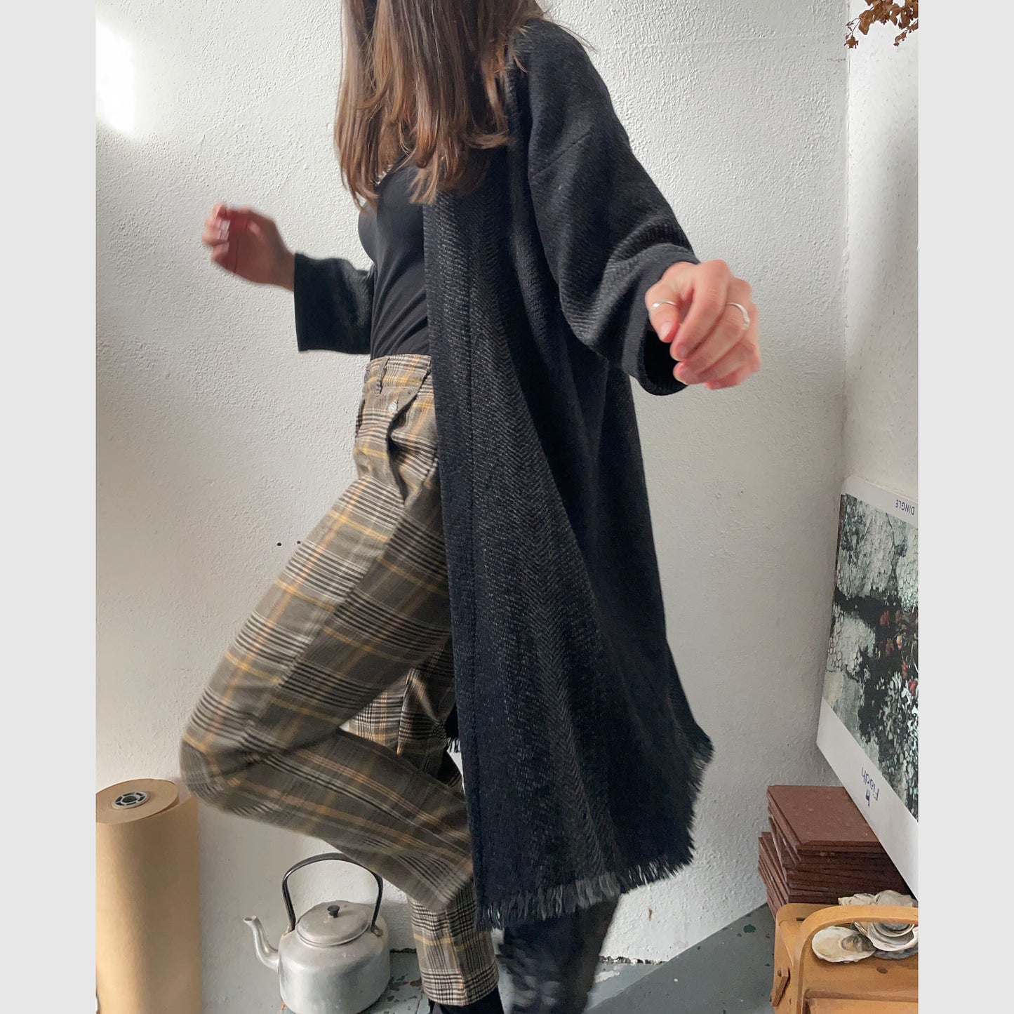 Silky weave - jacket cardi