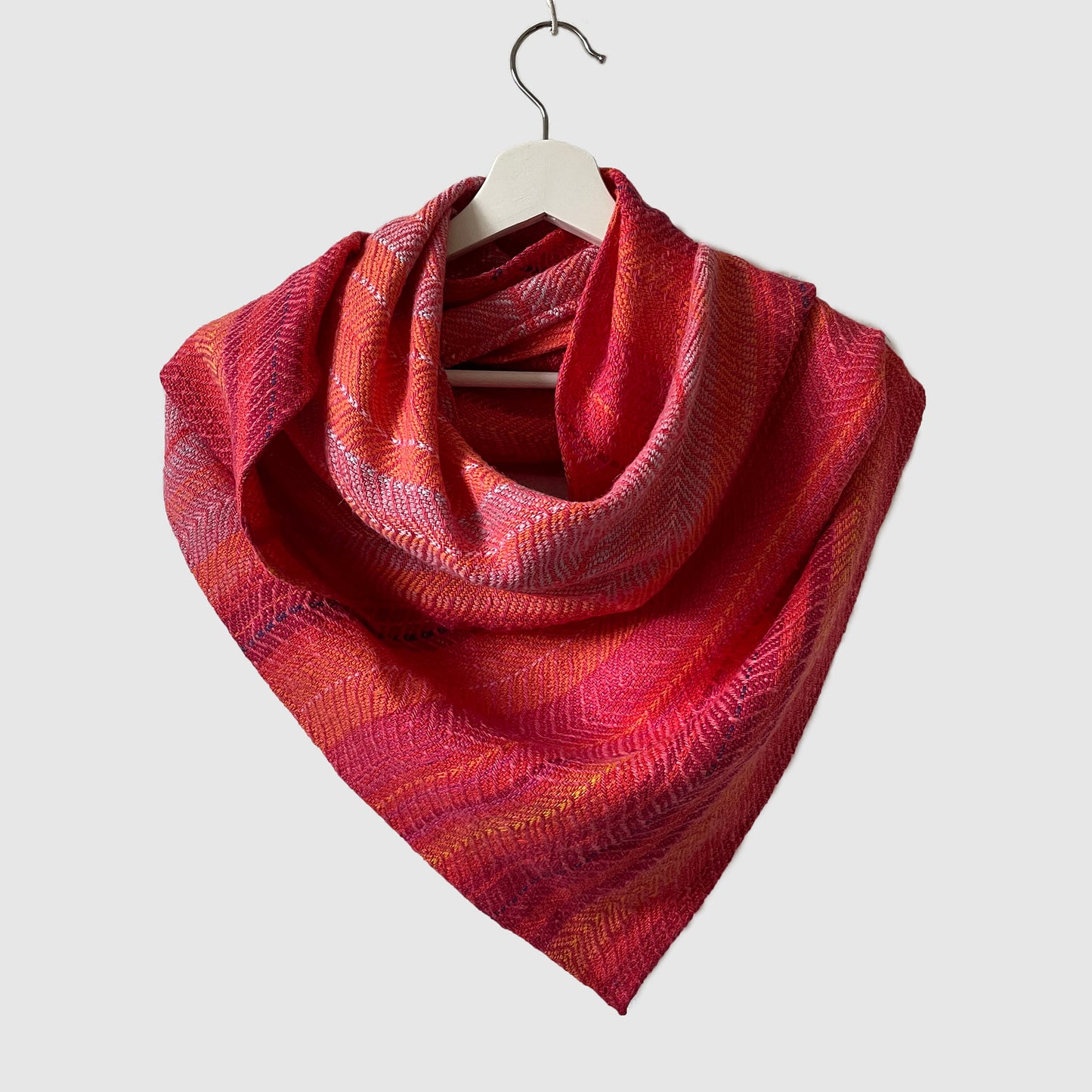 Seaweed Handwoven Cotton Linen Medium Triangle