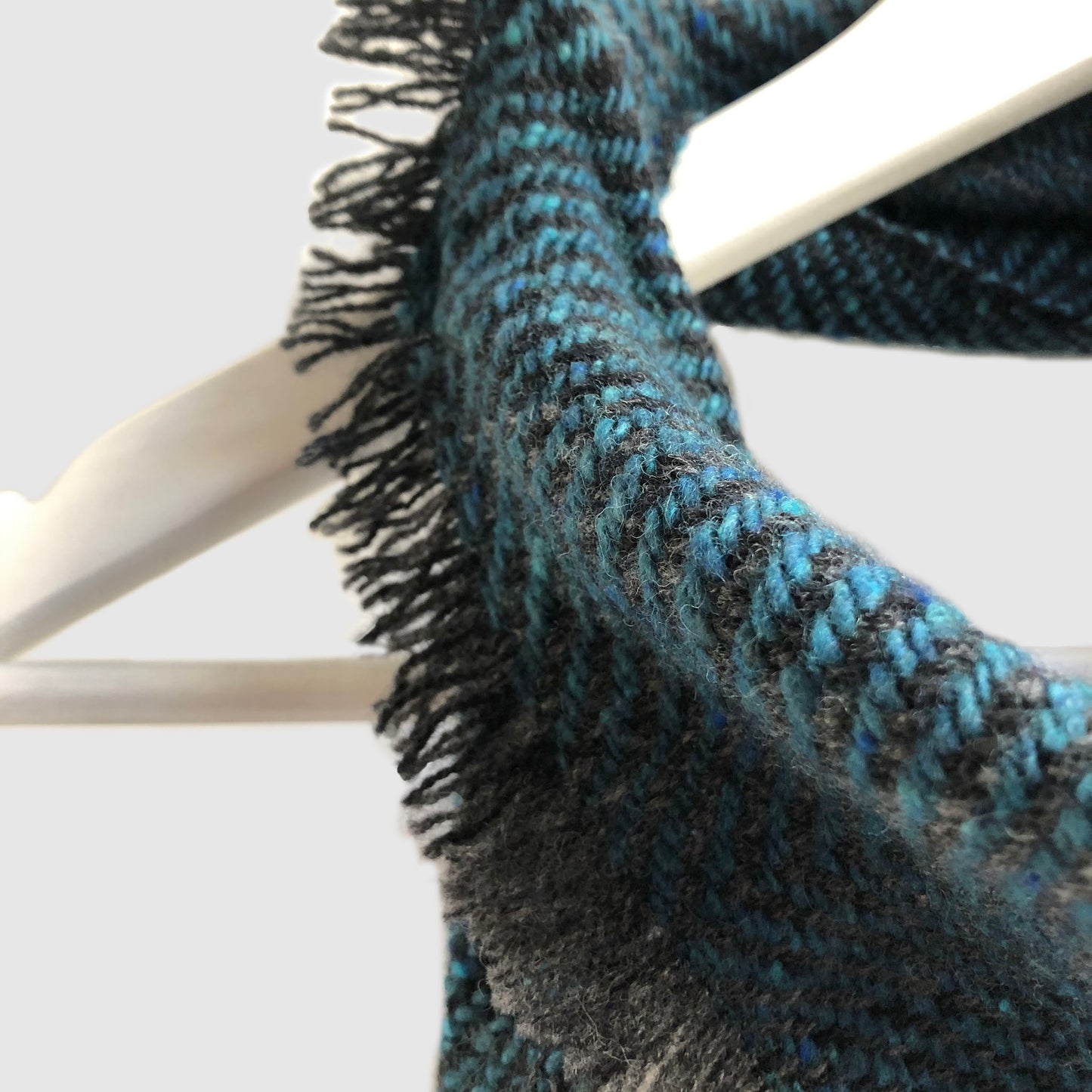 Small Fleck Dark Twill Triangle Scarves