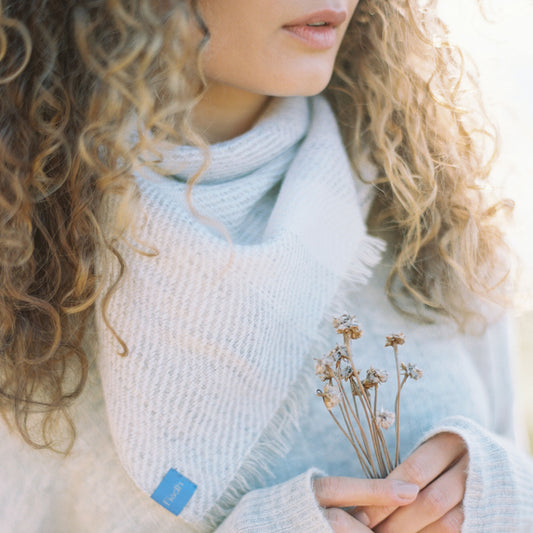 Medium Silky Light Twill Triangle Scarves