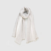 Herringbone silky large scarf/shawl