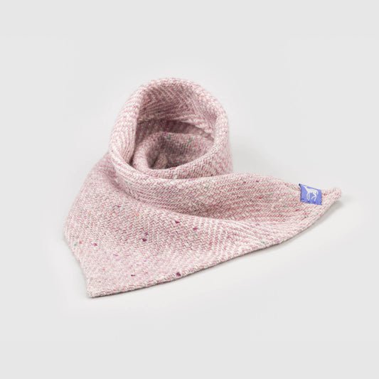 Small Fleck Light Twill Triangle Scarves