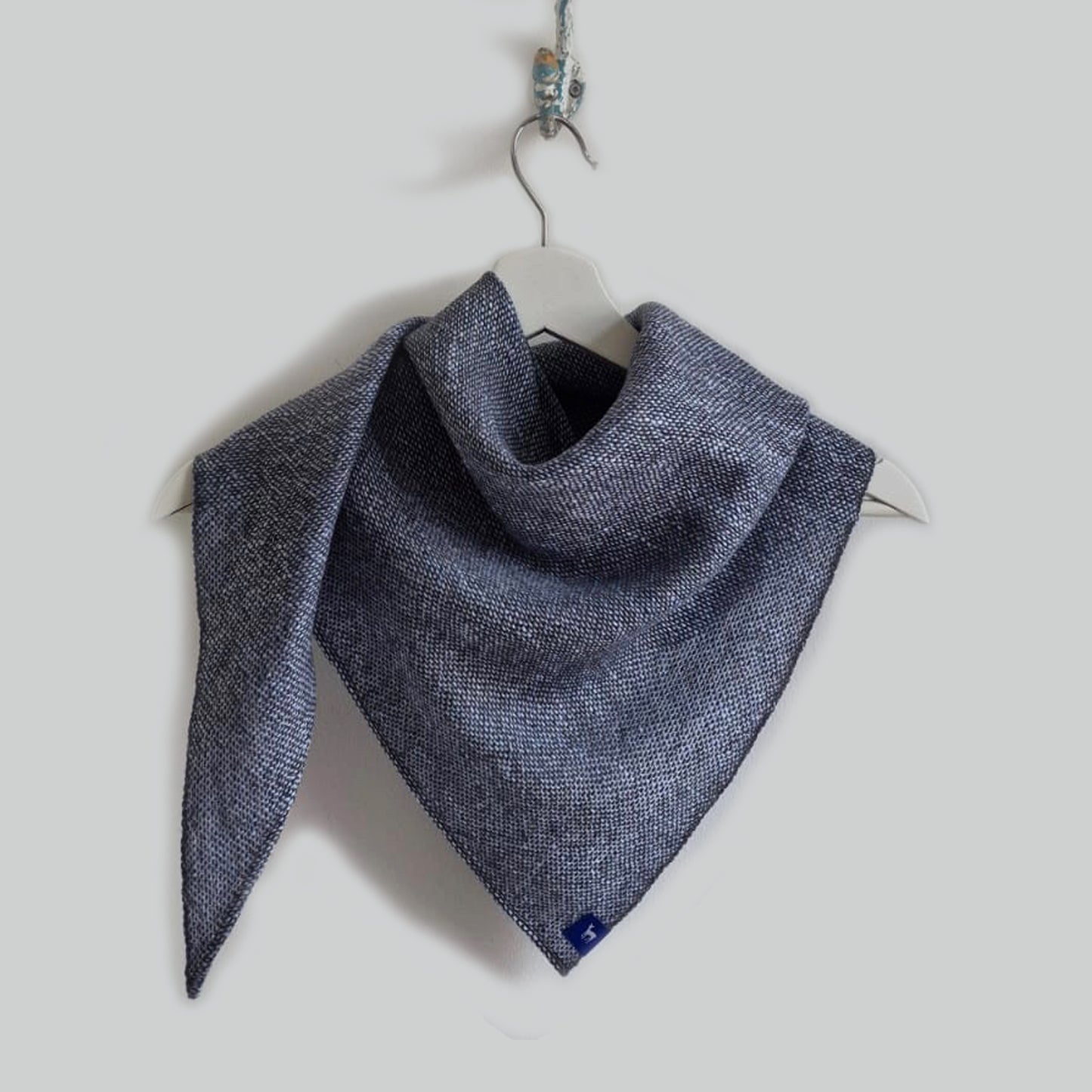 Cotton Linen medium triangle scarf