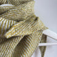 Herringbone fleck medium triangle scarf