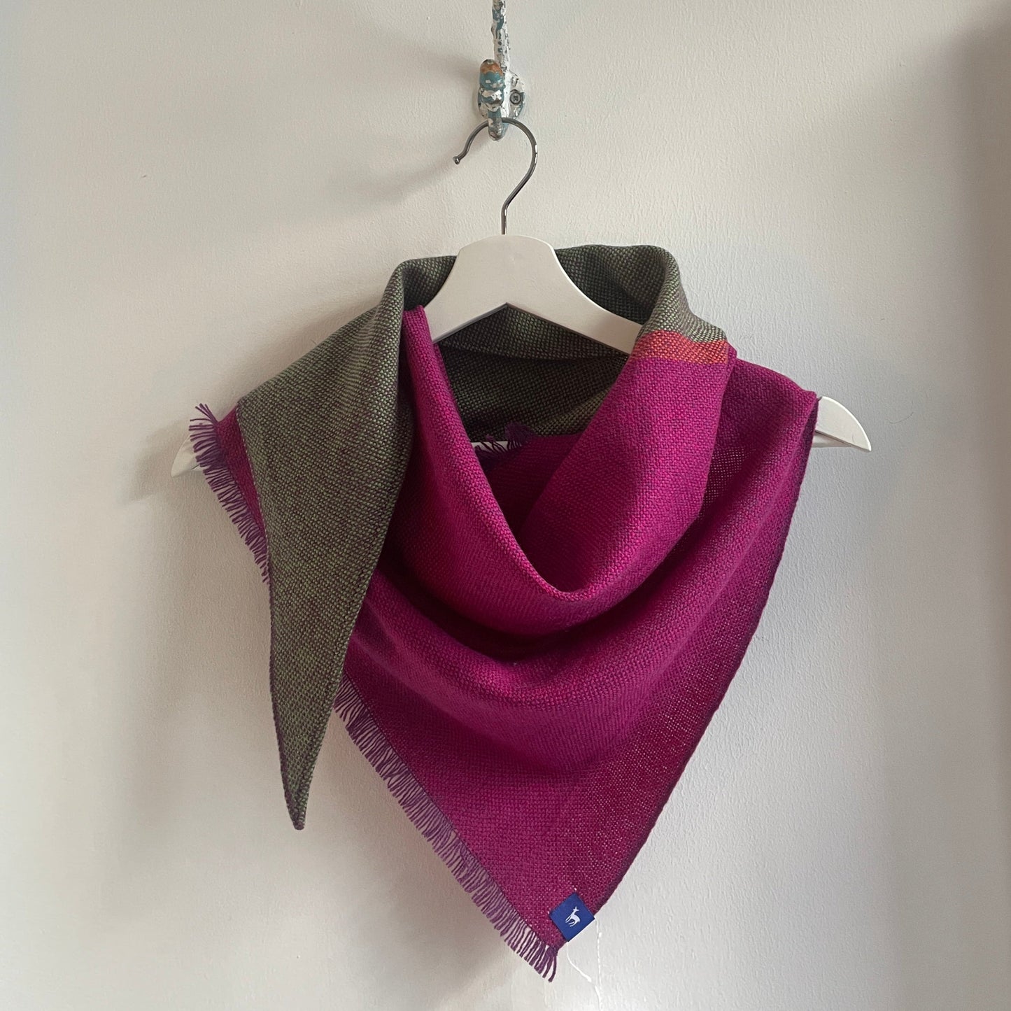 Medium Silky Plain Weave Triangle Scarves