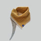 Small Fleck Light Twill Triangle Scarves