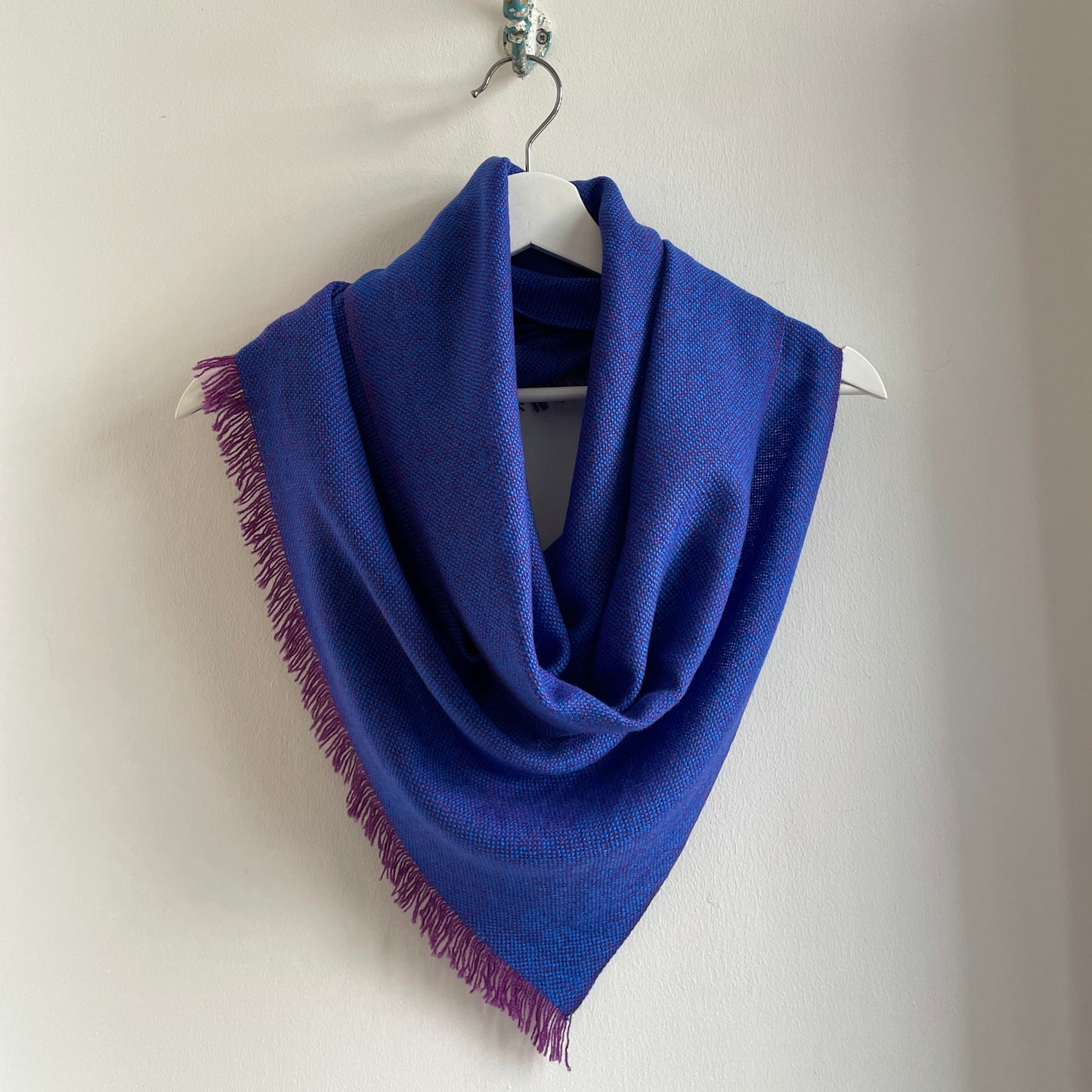 Large Silky Plain Weave Triangle Scarves