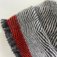 Silky herringbone dark large triangle
