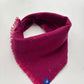 Small Fleck Plain Weave Triangle Scarves