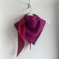 Medium Silky Plain Weave Triangle Scarves