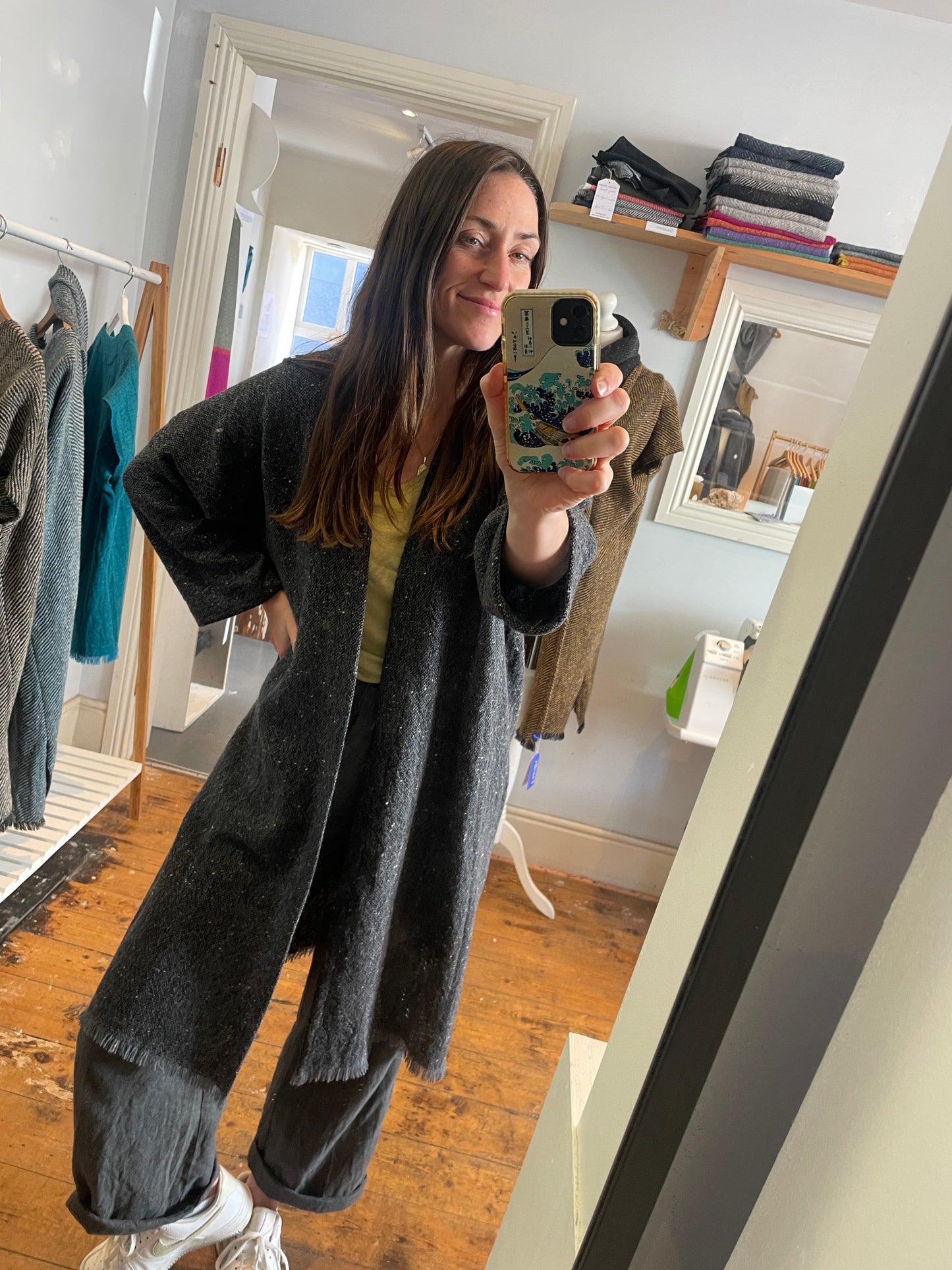 Tweedy weave - jacket cardi