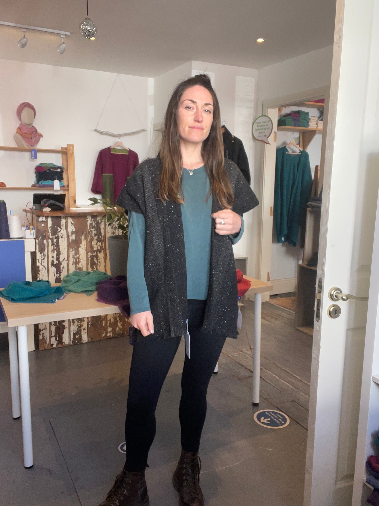 Tweedy weave - jacket cardi