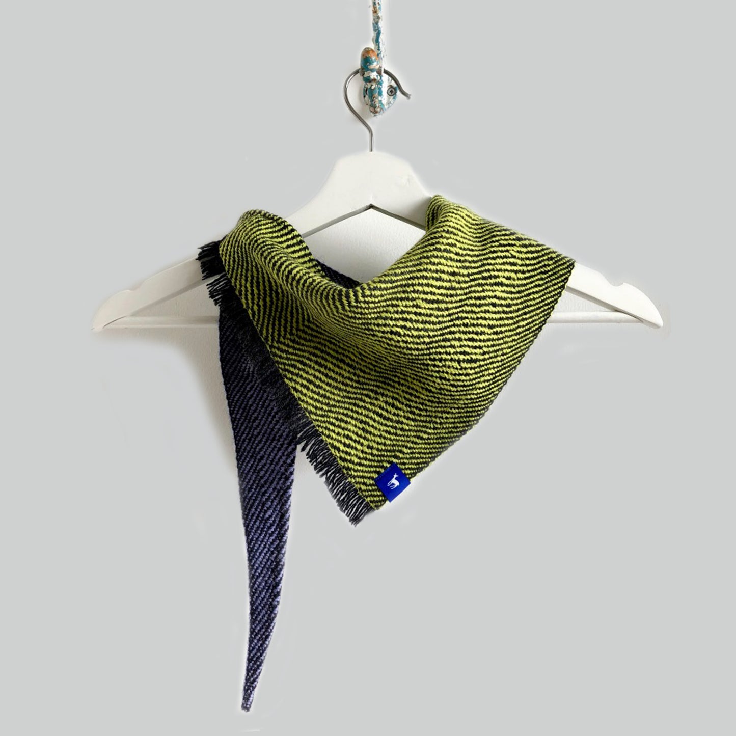 Small Silky Herringbone Triangle Scarves