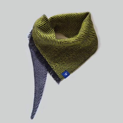 Small Silky Herringbone Triangle Scarves