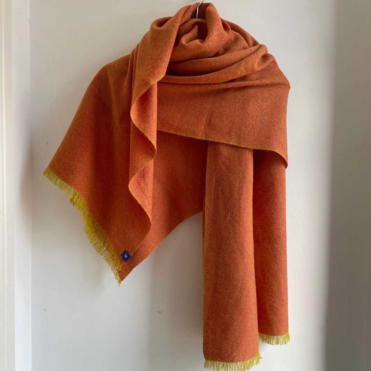 Plain weave silky large scarf/shawl