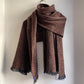 Herringbone fleck large scarf/shawl