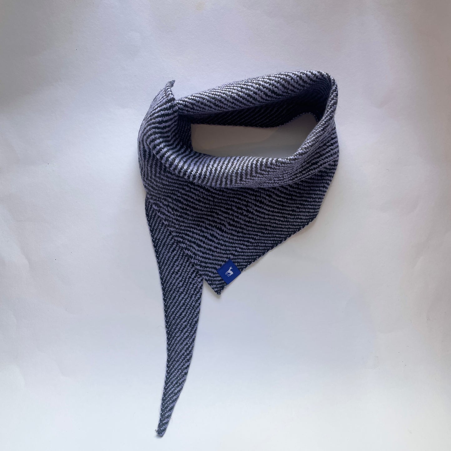 Small Silky Herringbone Triangle Scarves