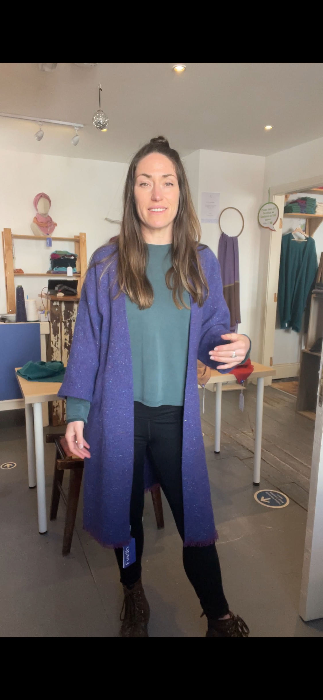 Tweedy weave - jacket cardi