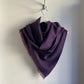 Large Silky Plain Weave Triangle Scarves