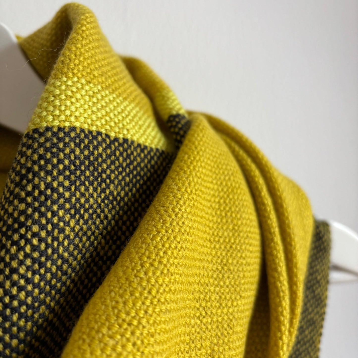 Silky Plain Weave large triangle scarf