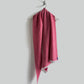 Silky herringbone light large triangle scarf