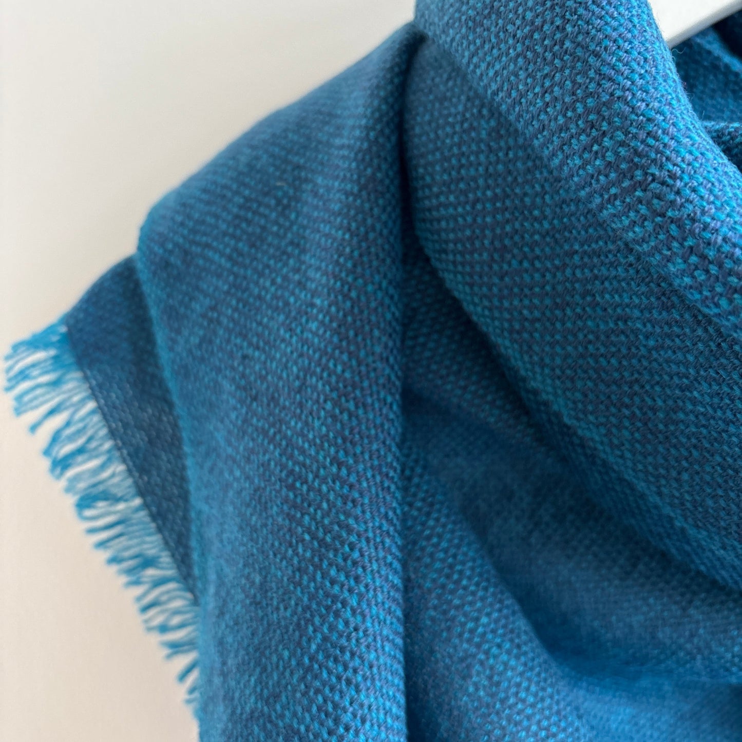 Silky Plain Weave large triangle scarf