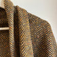 Herringbone fleck large scarf/shawl
