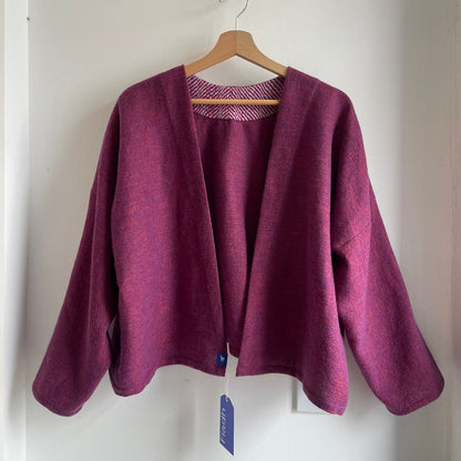 Cottonlinen wool weave - jacket