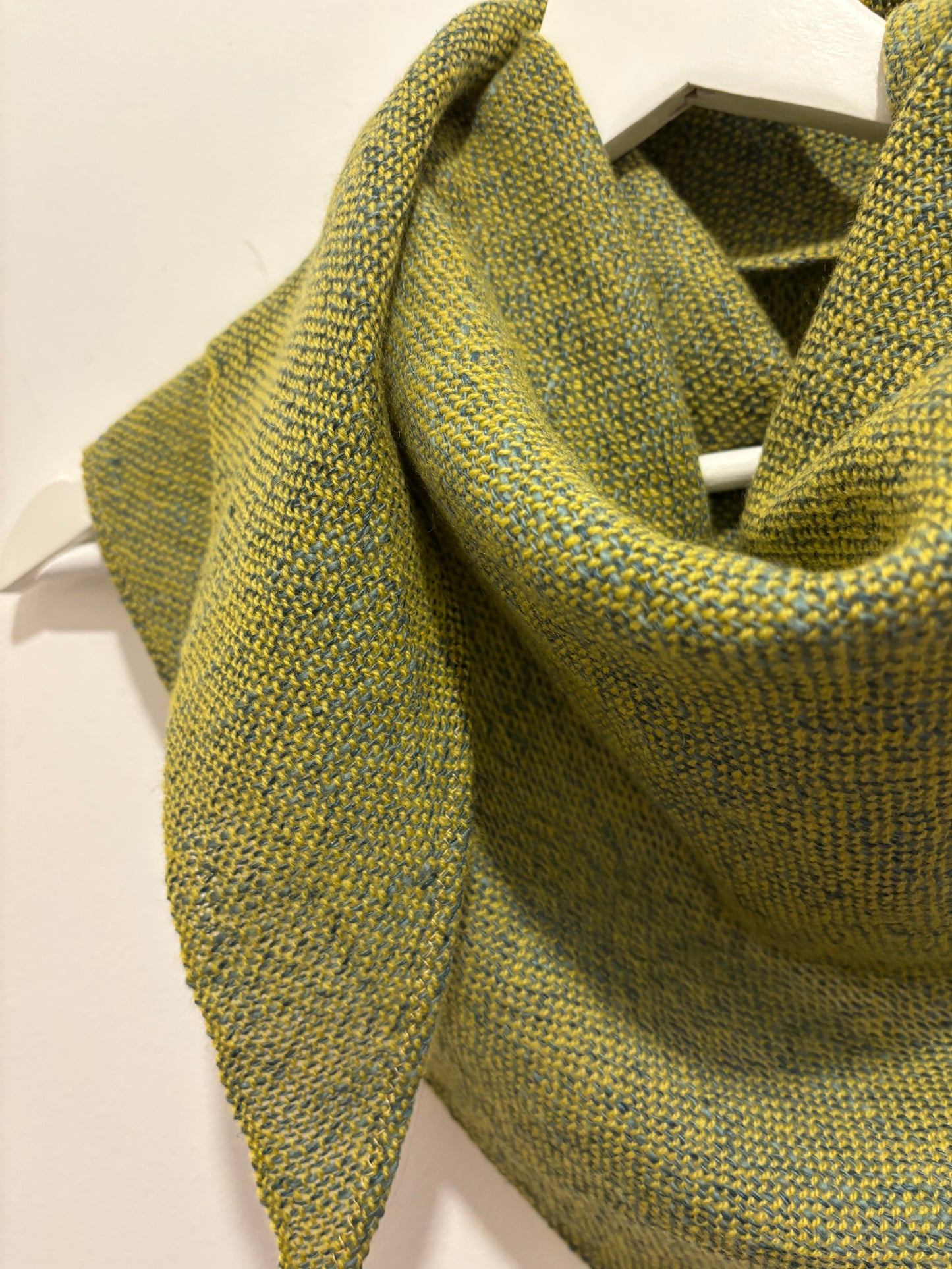 Cotton Linen medium triangle scarf