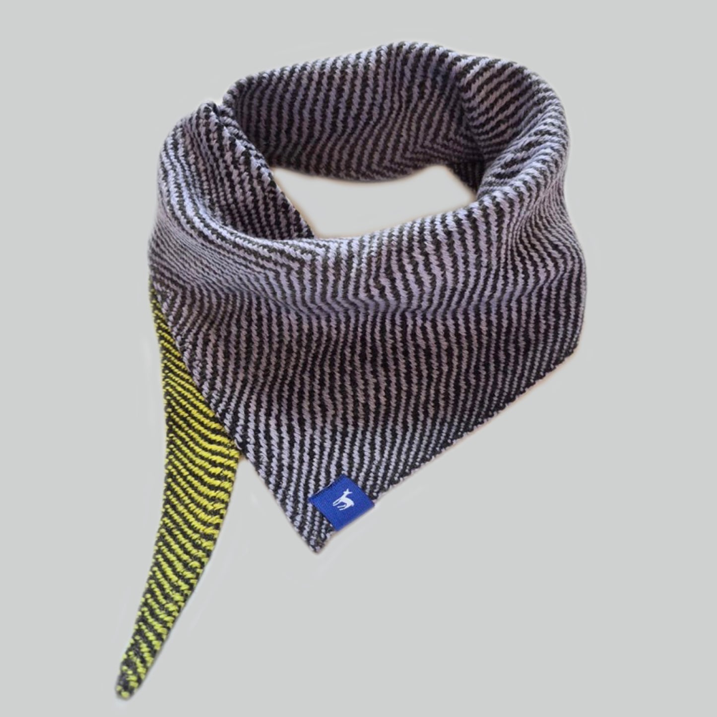 Small Silky Herringbone Triangle Scarves