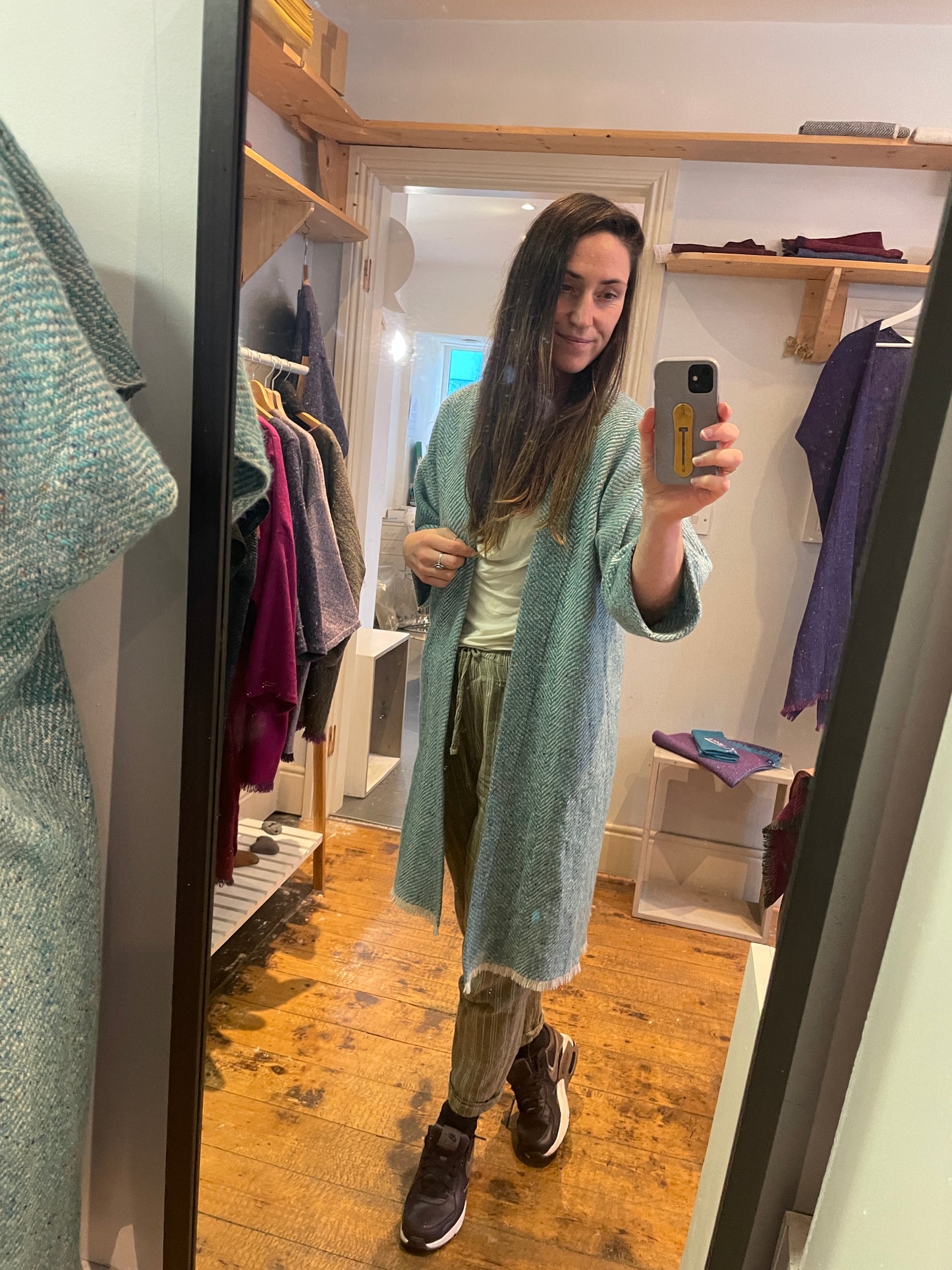 Tweedy weave - jacket cardi