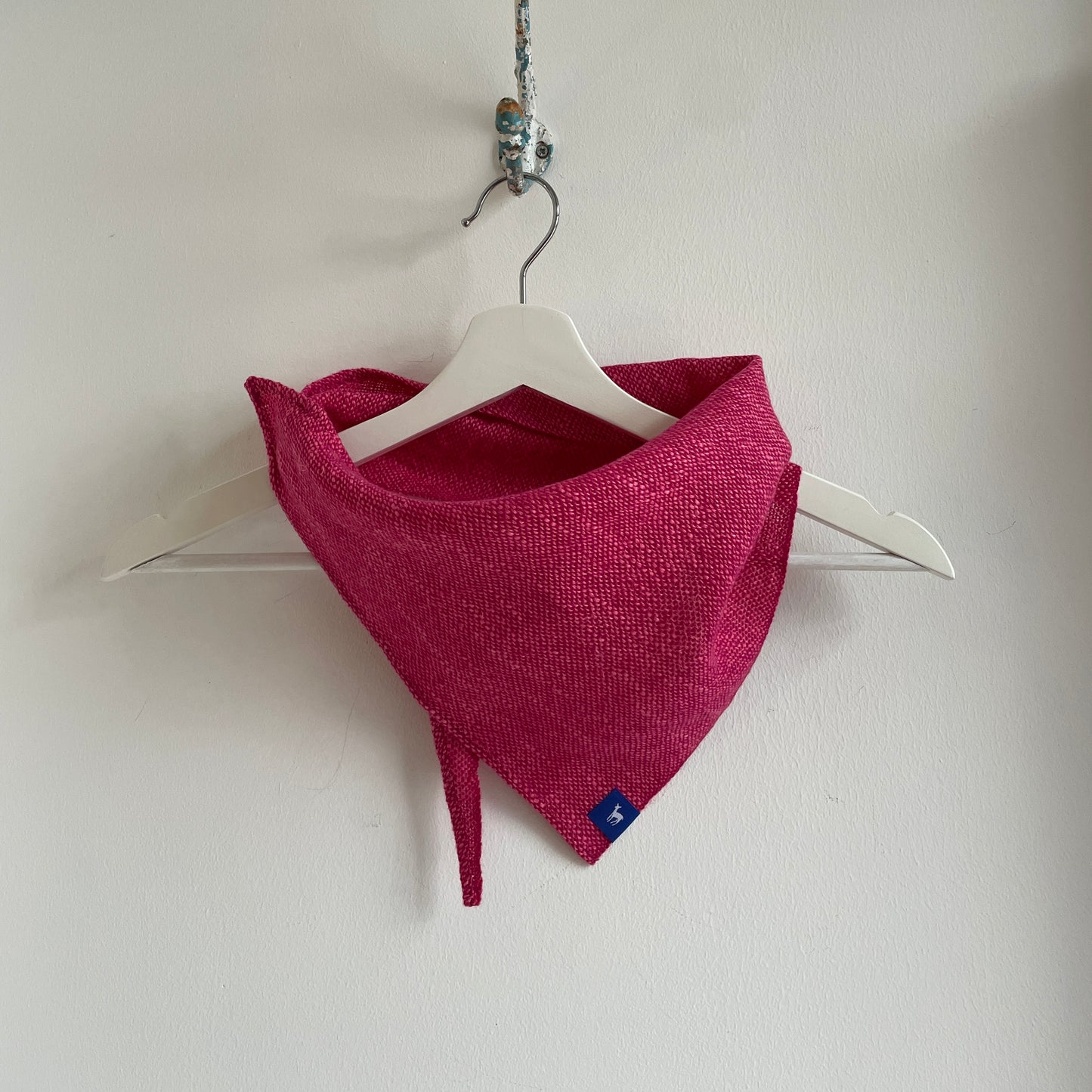 Small Triangle - Cotton linen & lambswool