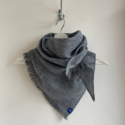 Cotton Linen medium triangle scarf
