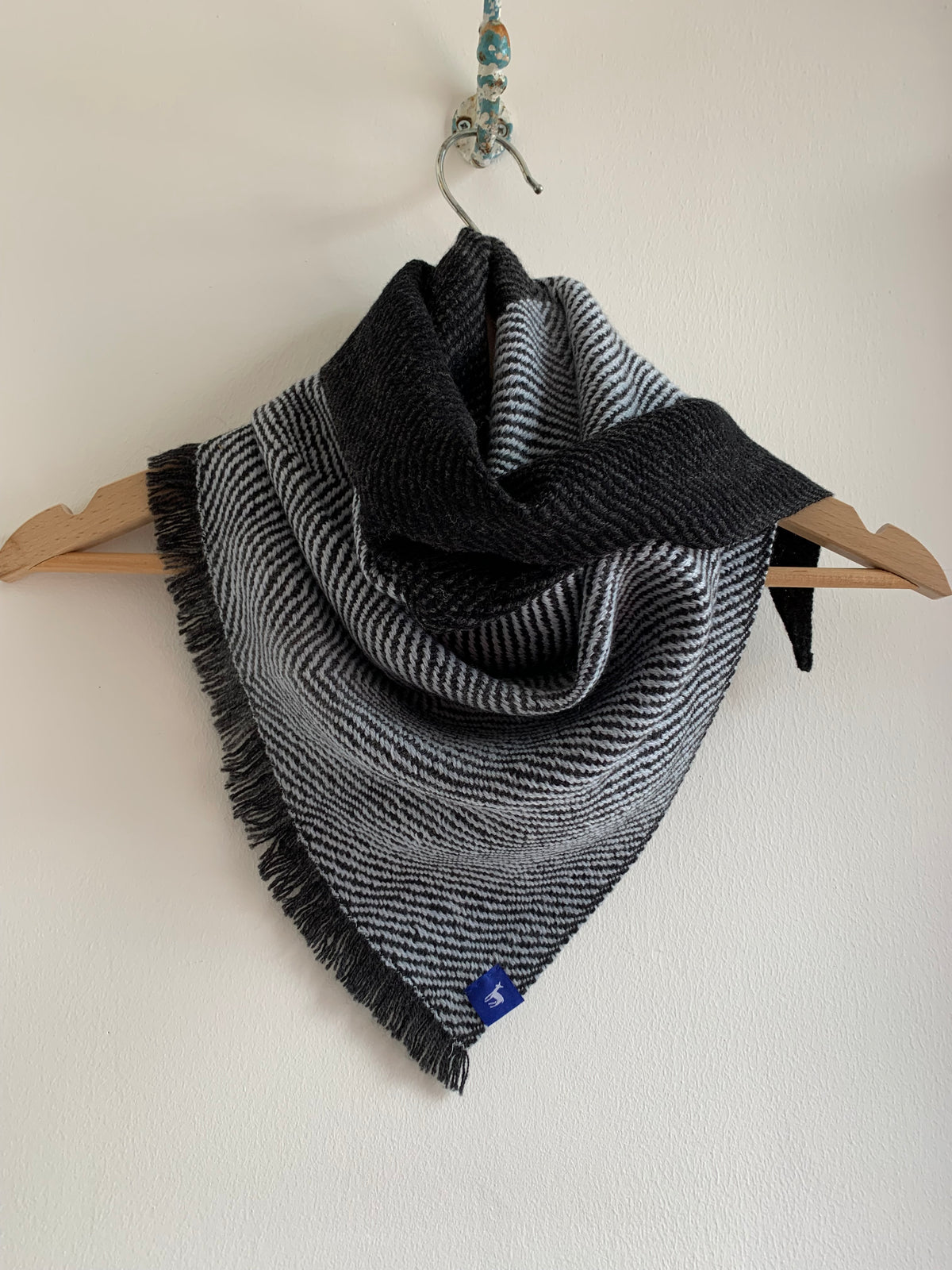 Silky Herringbone Medium Triangle Scarves