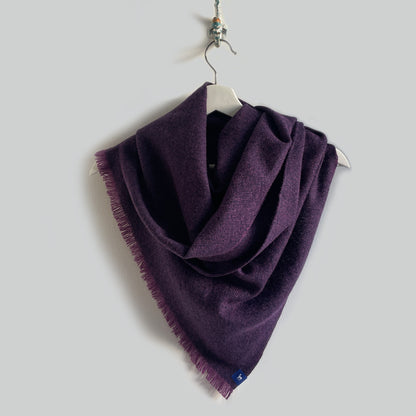 Large Silky Plain Weave Triangle Scarves