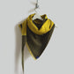 Silky Plain Weave large triangle scarf