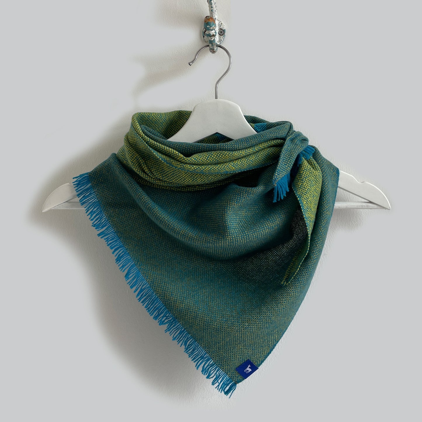 Medium Silky Plain Weave Triangle Scarves